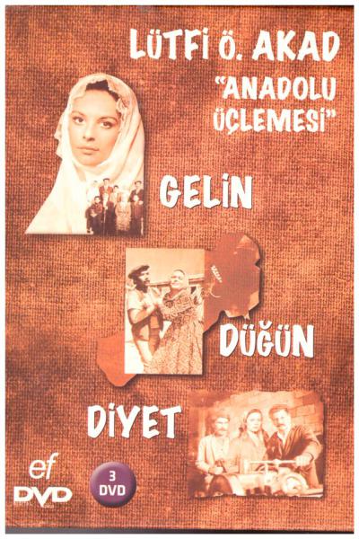 Lütfi Ö Akad'in Anadolu Üçlemesi (3 DVD)